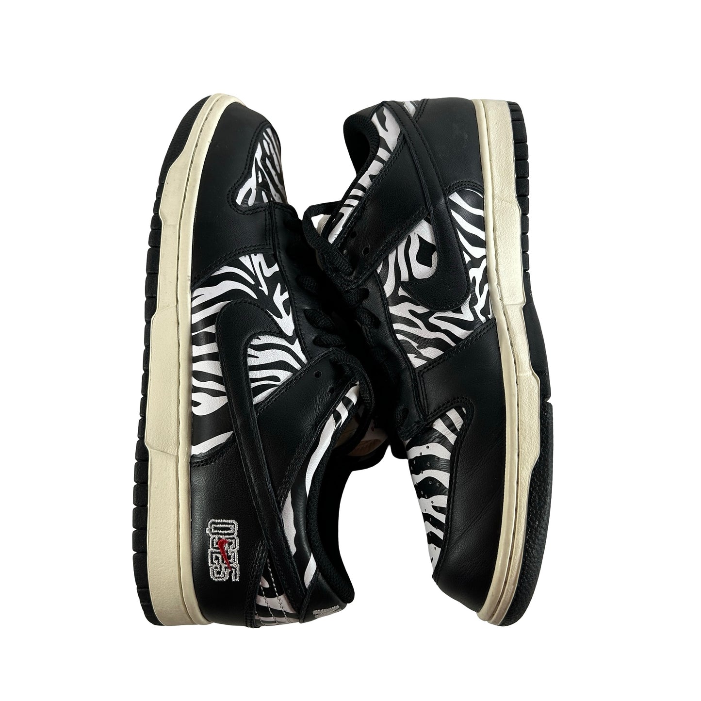 DM3510 001 SB Dunk Low Quartersnacks Zebra [USED] - 10.5 (Used)
