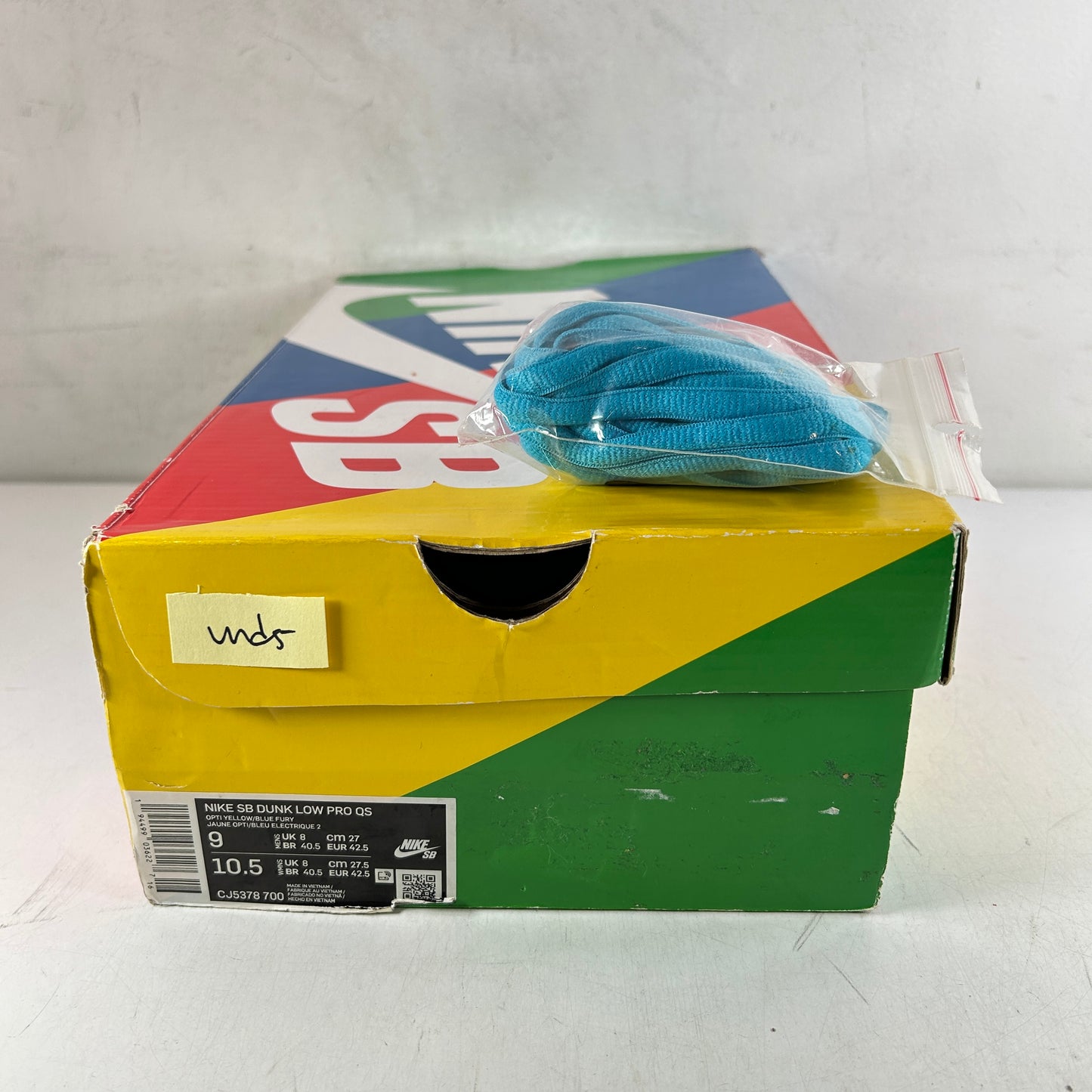 CJ5378 700 Nike SB Dunk Low Grateful Dead Yellow [USED] - 9 M (VNDS)