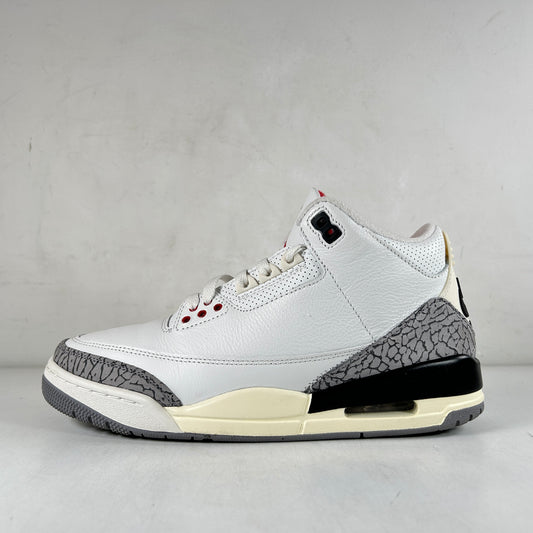 DN3707 100 Jordan 3 Retro White Cement Reimagined [USED] - 8 M (Used5)