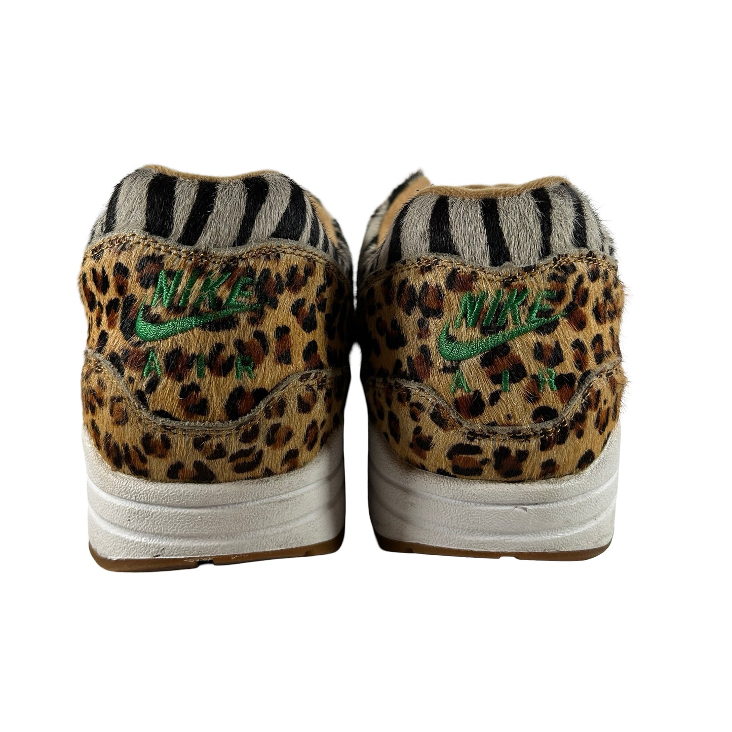 AQ0928 700 Nike Air Max 1 Atmos Animal Pack 2.0 (All Black Box) (2018) [USED] - 12 M (Used) (No Box)