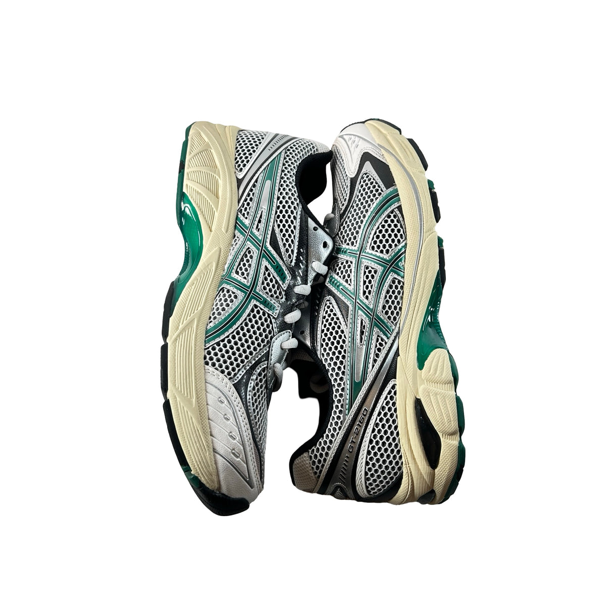 1203A275 106 ASICS GT-2160 White Jasper Green [USED] - 8.5 M (Used)