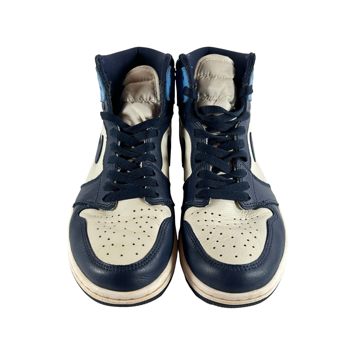 555088 140 Jordan 1 Obsidian UNC [USED] - 8 M (Used) (No Box)