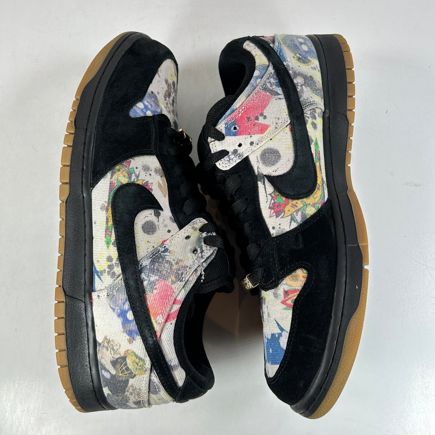 FD8778 001 Nike SB Dunk Low Supreme Rammellzee [USED] - 12 M (Used)