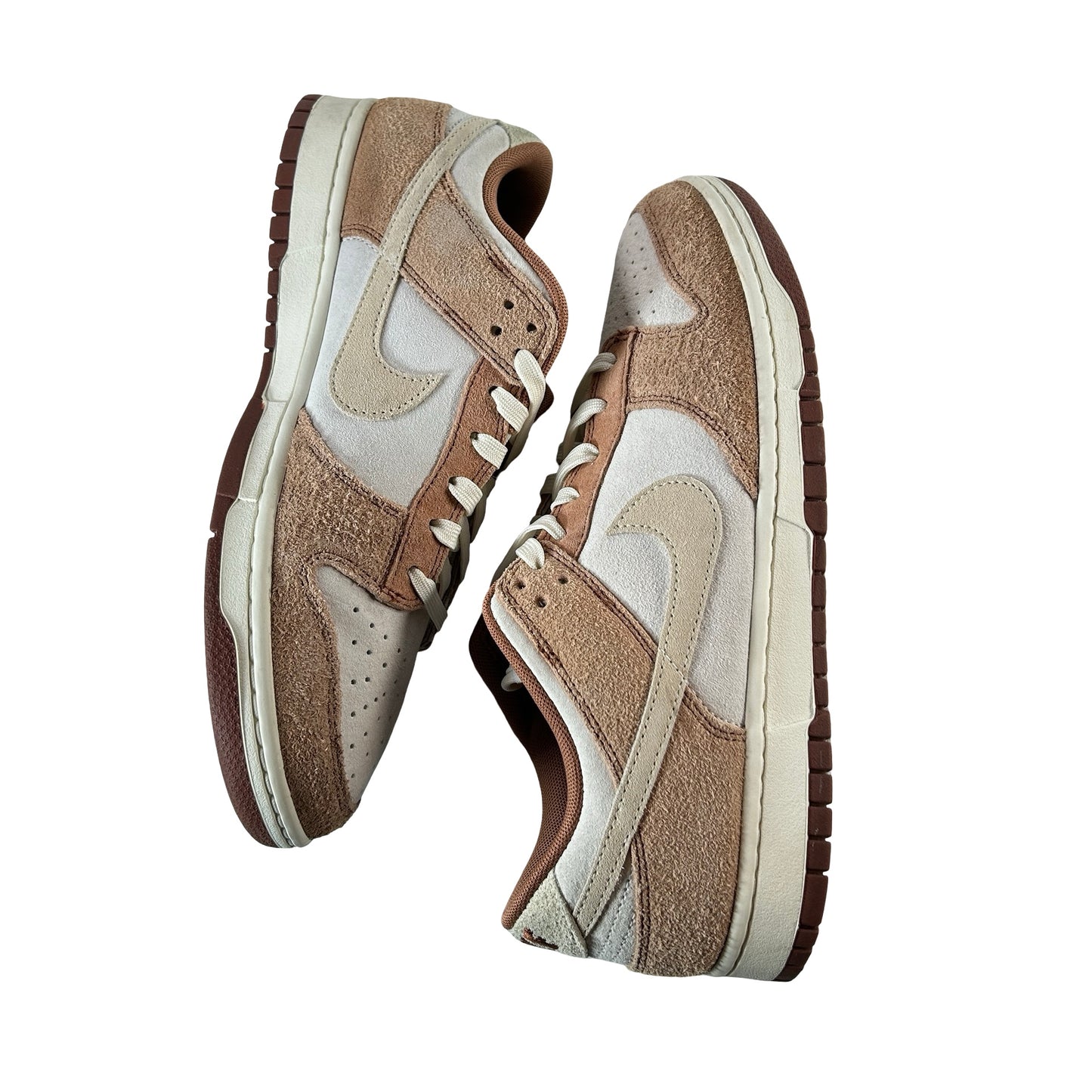 DD1390 100 Nike Dunk Low Medium Curry [USED] - 10.5 M (Used) (No Box)
