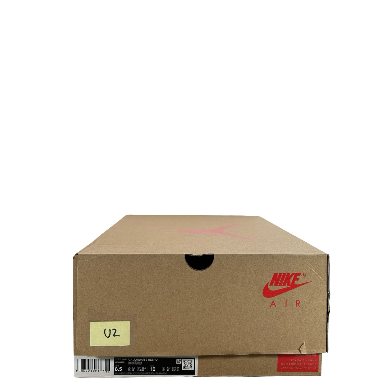 CT8529 001 Air Jordan 6 Retro Reverse Infrared Salesman (2026) [USED] - 8.5 M (Used2)