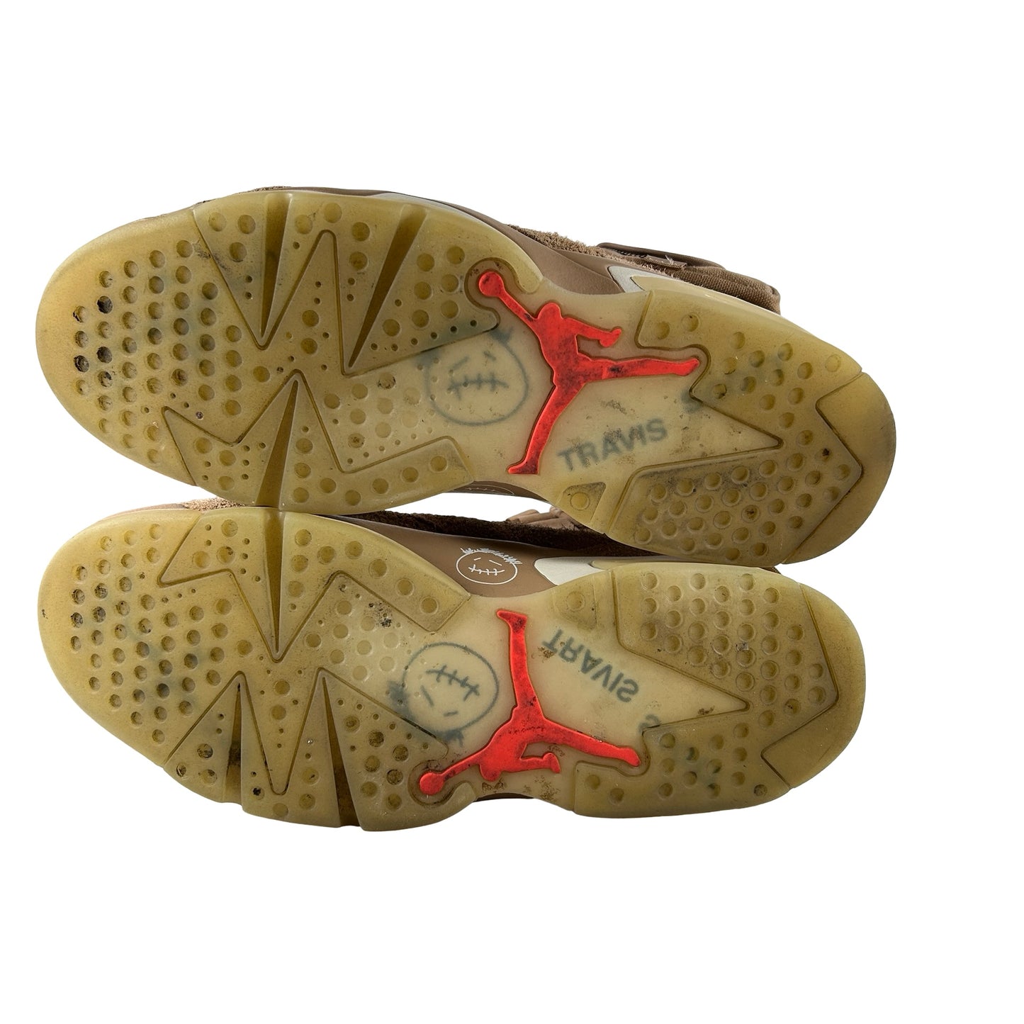 DH0690 200 Jordan 6 Retro Travis Scott British Khaki [USED] - 9.5 M (Used6)
