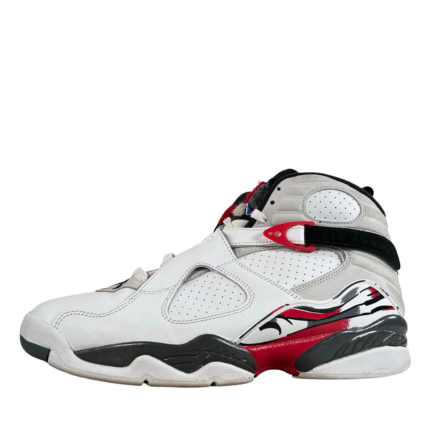 305381 100 Jordan 8 Retro White True Red (2025) [USED] - 10 M (Used6)