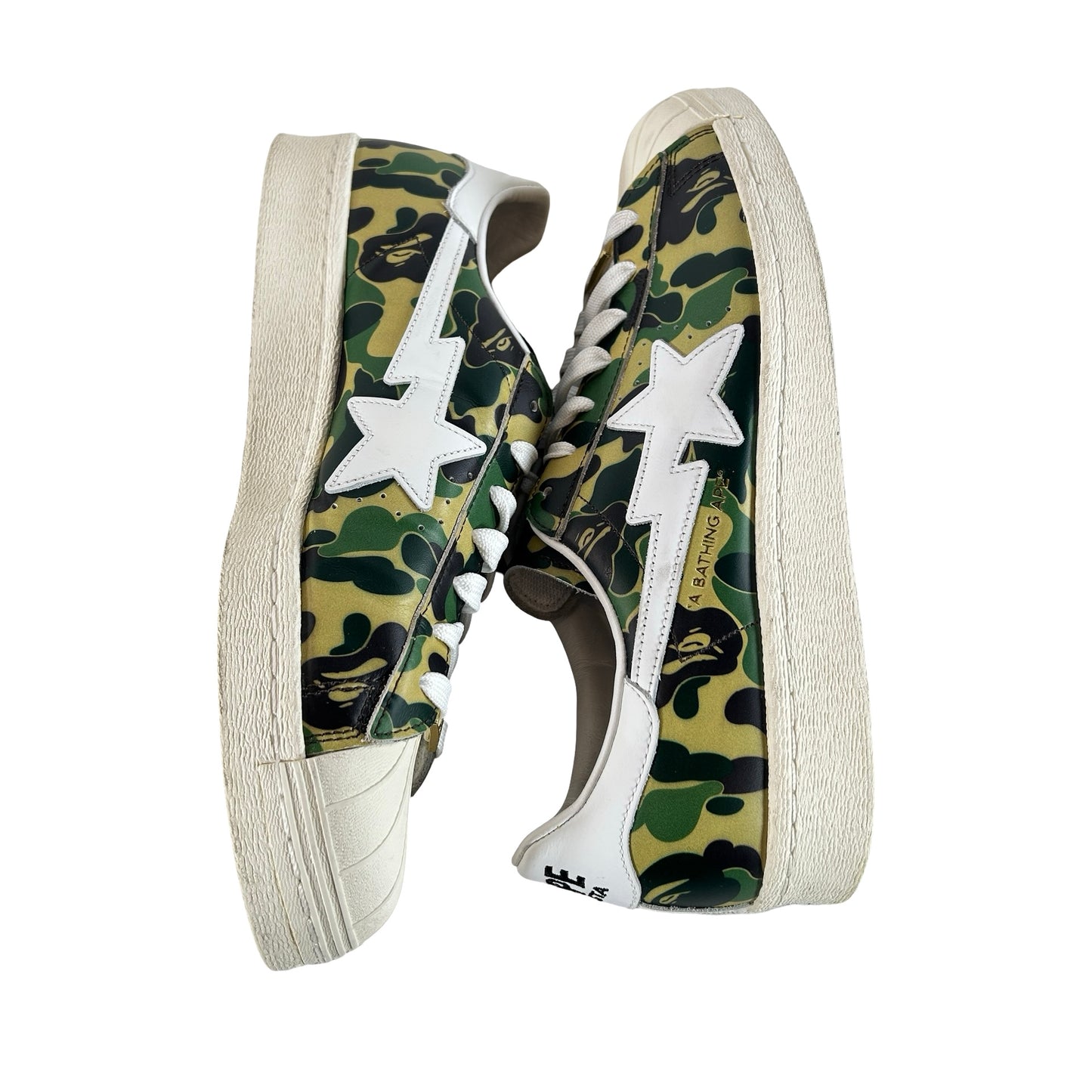 GZ8981 adidas Superstar Bape ABC Camo Green [USED] - 10 M (Used2)
