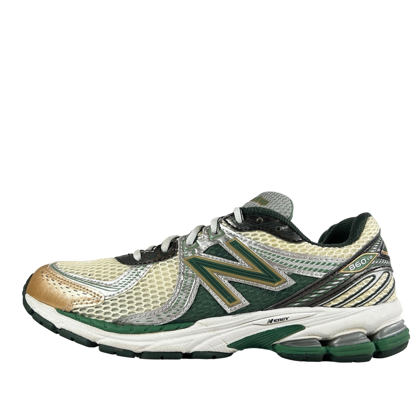 ML860AL2 New Balance 860v2 Aime Leon Dore Green [USED] - 9 M (Used) (No Box)