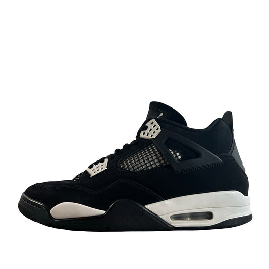 FQ8138 001  Jordan 4 Retro White Thunder [USED] - 13 M (Used2) (No Box2)