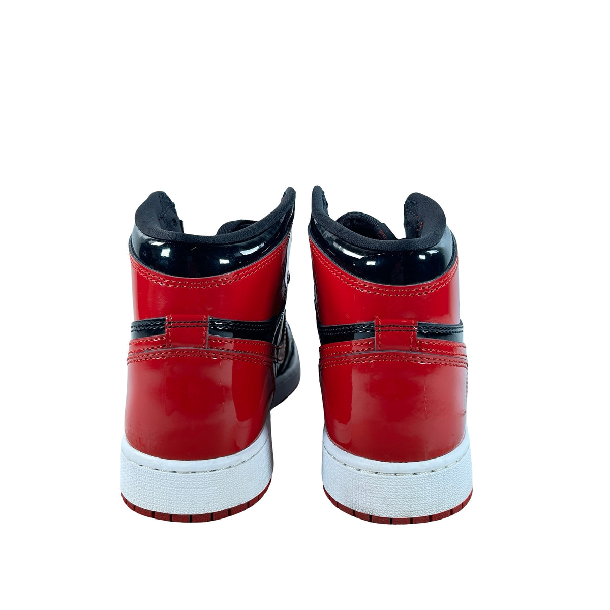 575441 063 Jordan 1 Retro High OG Patent Bred (GS) [USED] - 7 Y (Used4) (No Box4)