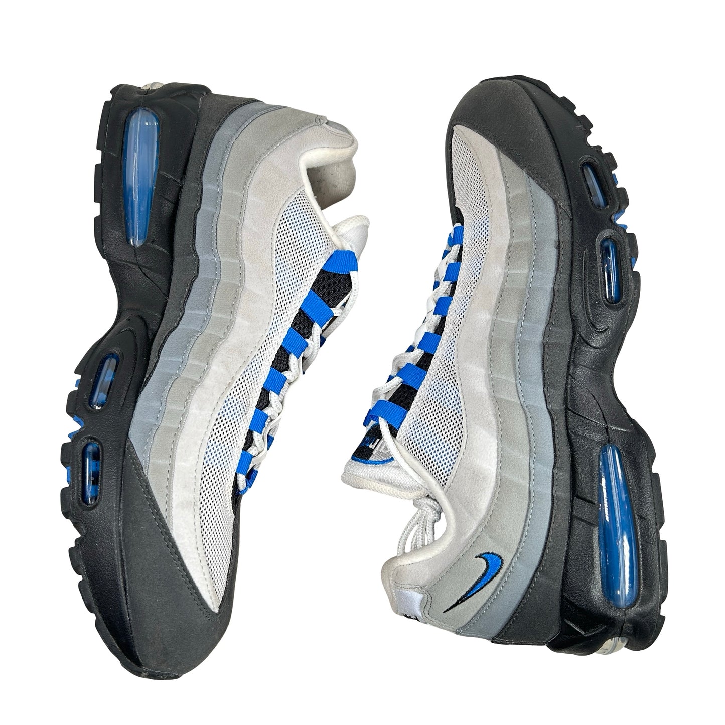 IM7410 100 Nike Air Max 95 OG Big Bubble Blue Spark [USED] - 12 M (Used) (No Box)