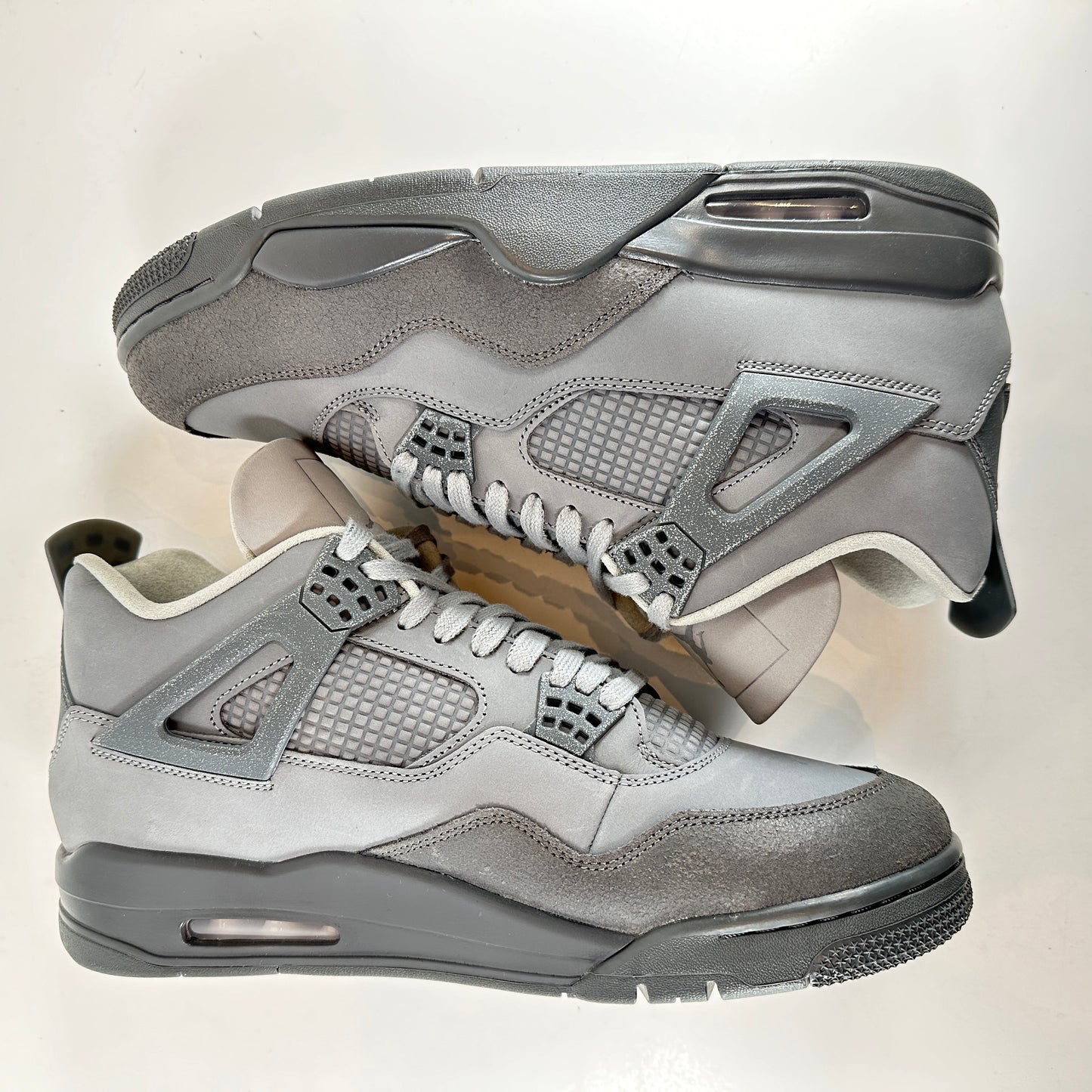 FQ7928 001 Jordan 4 Retro SE Paris Olympics Wet Cement [USED] - 12 M (Used)