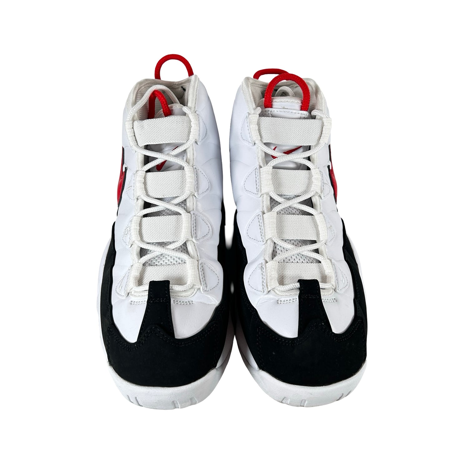CK0892 101 Nike Air Max Uptempo 95 White Red Black [USED] - 9.5 M (Used)