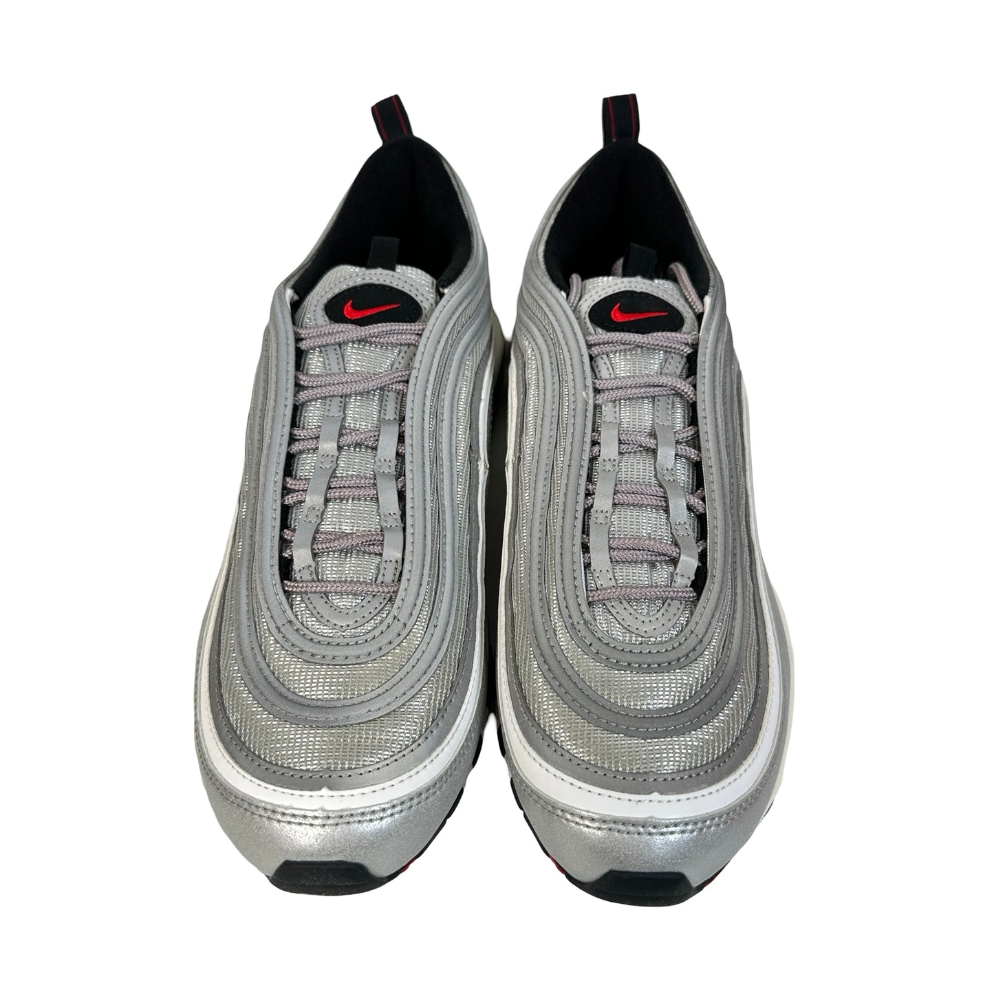884421 001 Nike Air Max 97 Silver Bullet (2016/2017) [CONDITIONAL] - 10.5 M (Yellowing) (Damaged Lid)