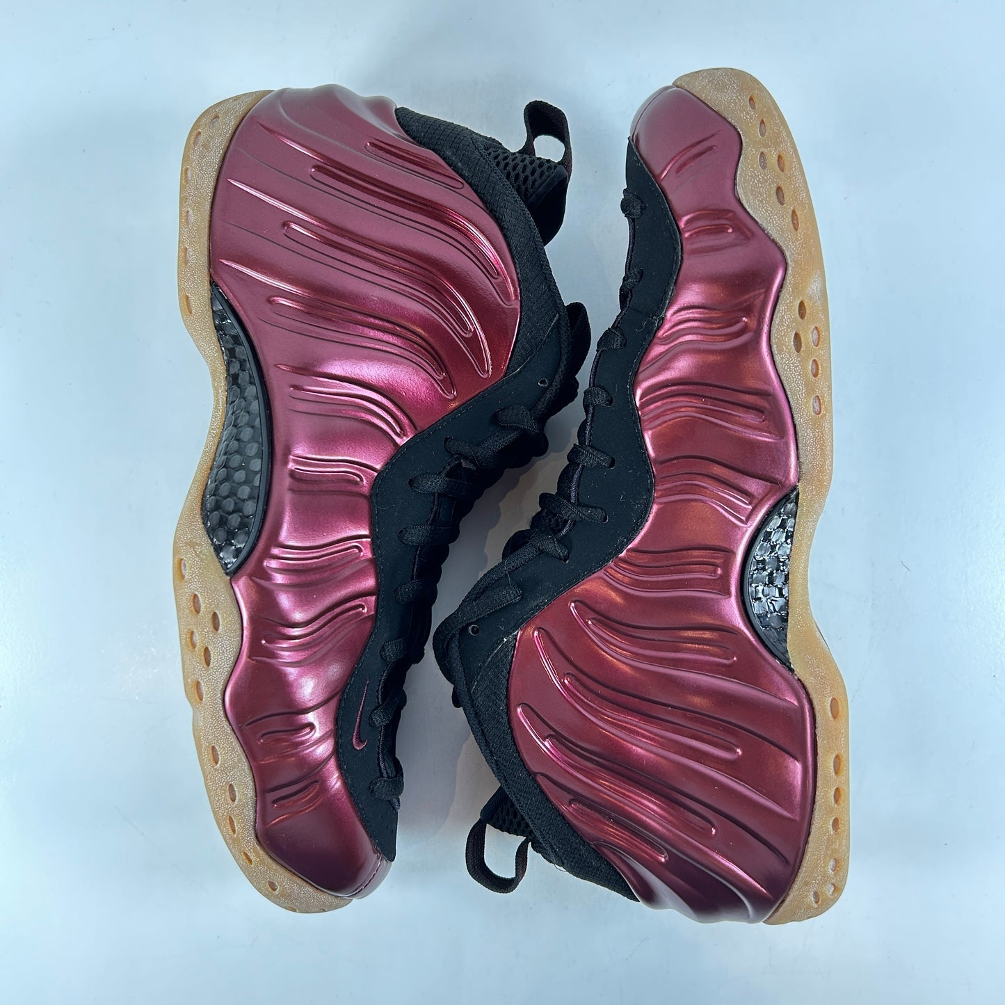 314996 601 Nike Air Foamposite One Maroon [USED] - 11 M (VNDS) (Replace Box)