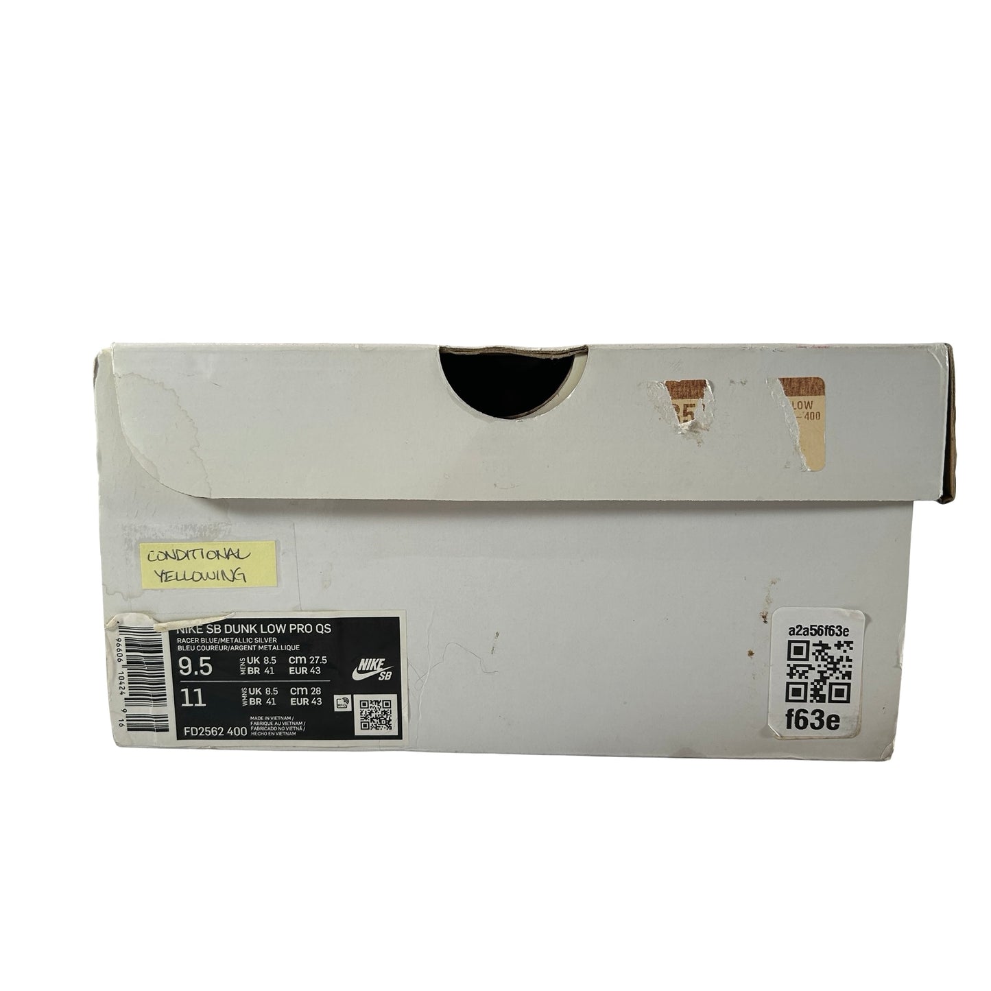 FD2562 400 Nike SB Dunk Low April Skateboards [CONDITIONAL] - 9.5 M (Yellowing)