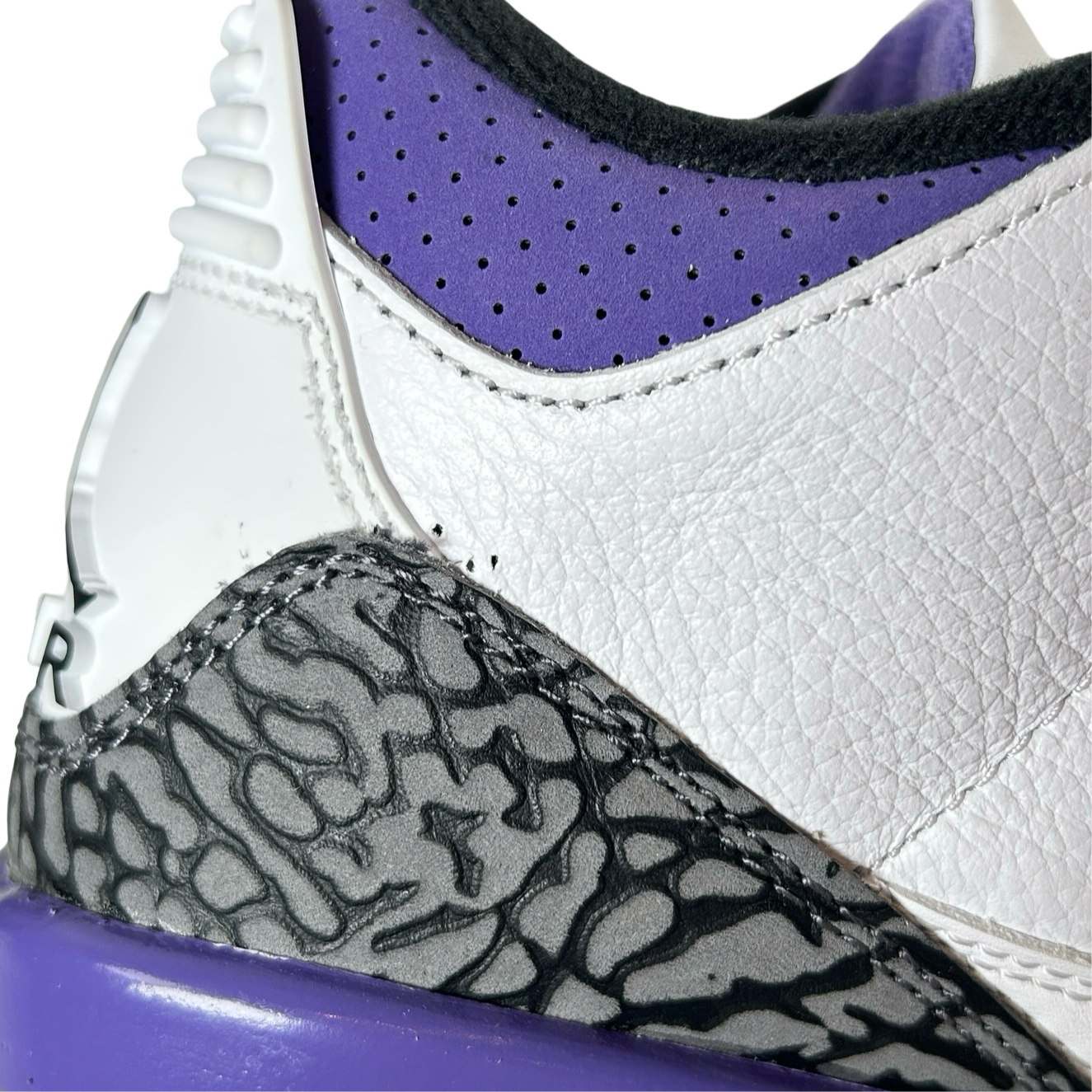 DM0967 105 Jordan 3 Retro Dark Iris (GS) [CONDITIONAL] - 4.5 Y (Factory Defects)