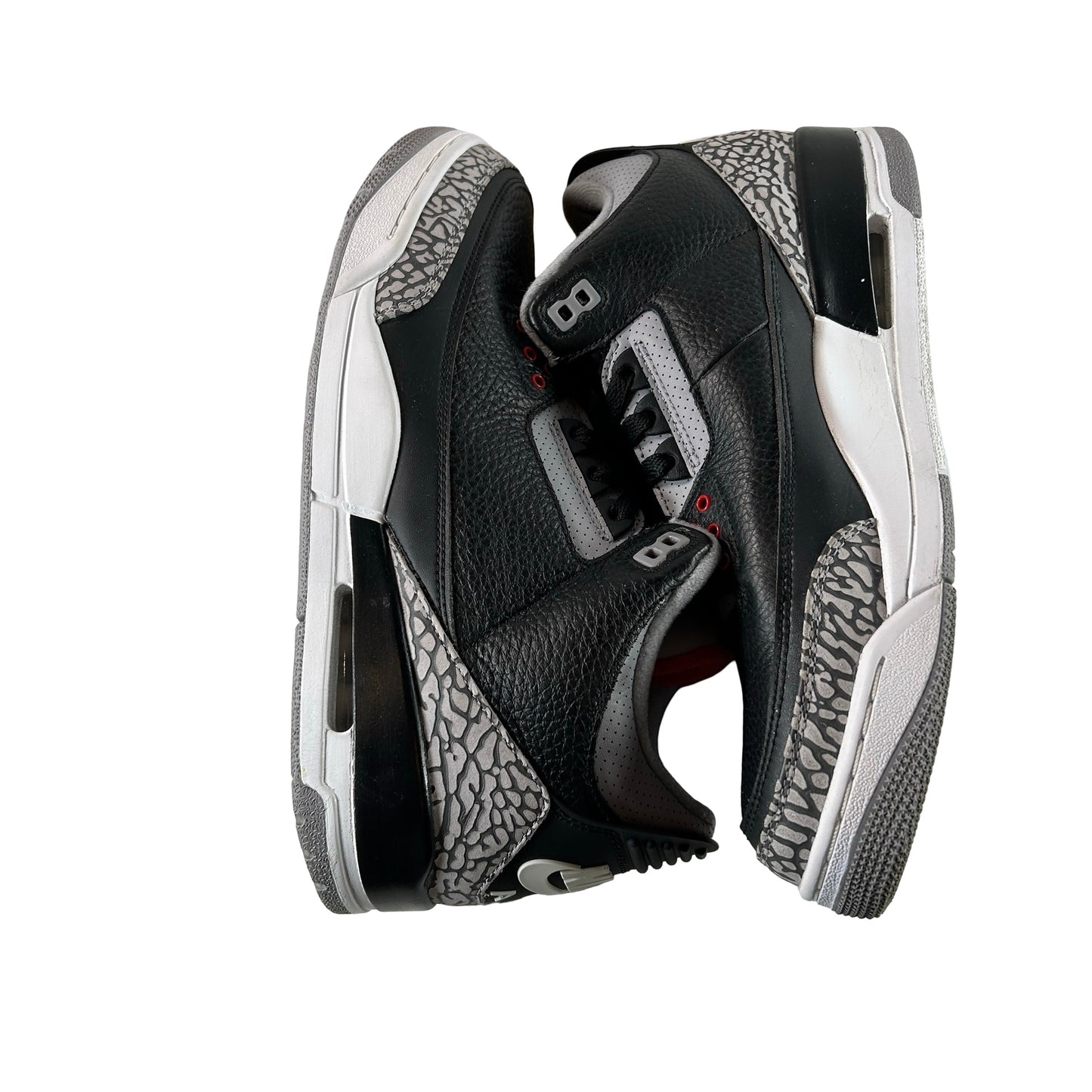 854262 001 Jordan 3 Retro Black Cement (2018) [USED] - 10.5 M (Used3)