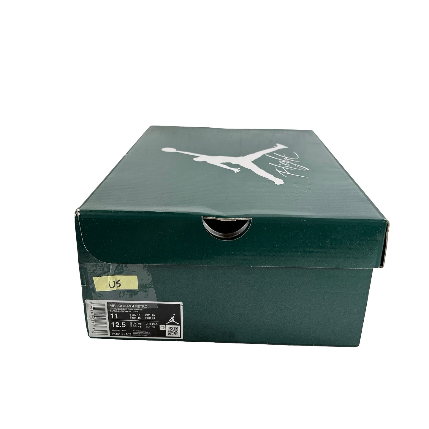 FQ8138 103 Jordan 4 Retro Oxidized Green [USED] - 11 M (Used5)