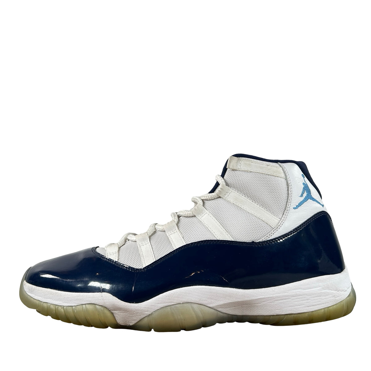 378037 123 Jordan 11 Retro UNC Win Like 82 [USED] - 14 M (Used) (No Box)