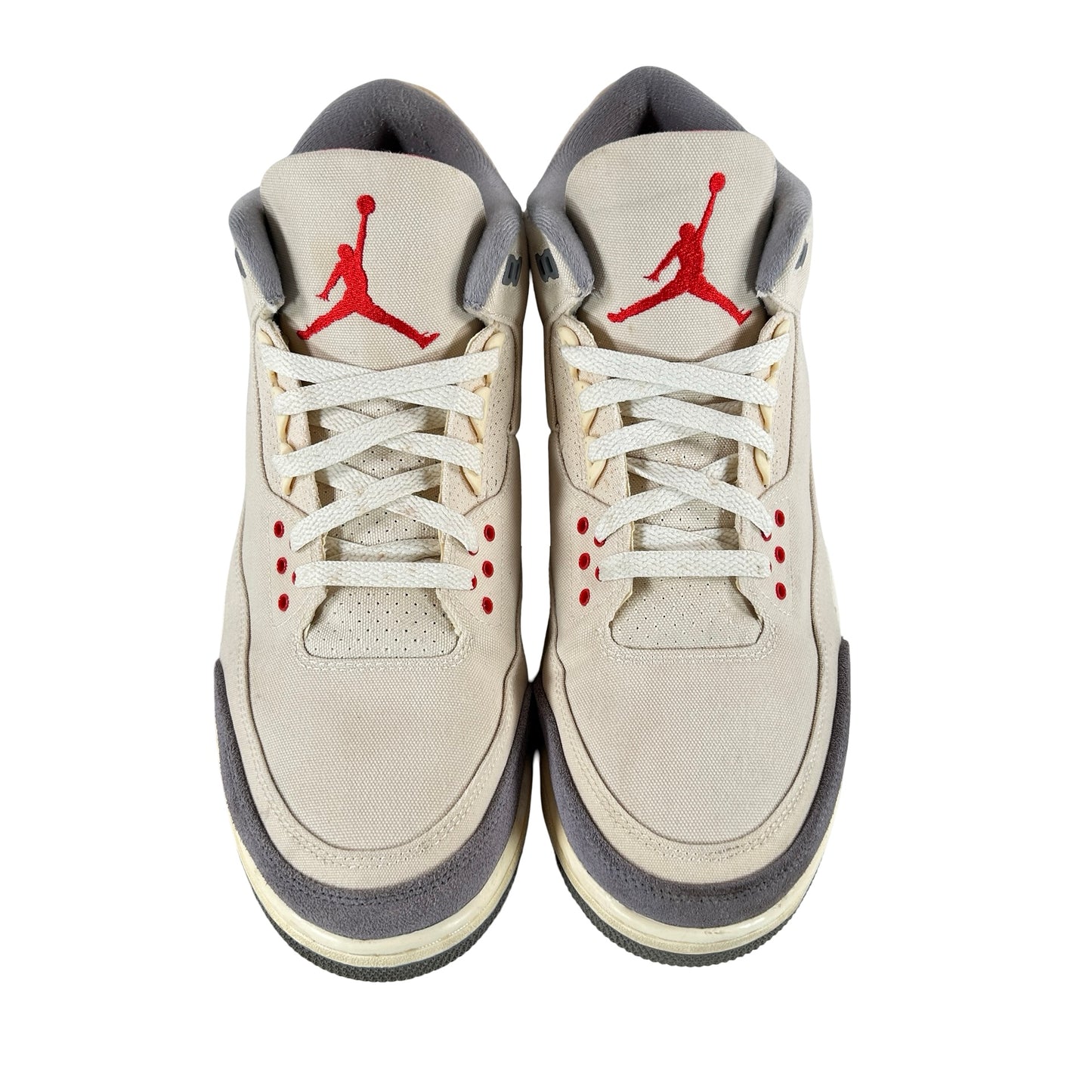DH7139 100 Jordan 3 Retro Muslin [USED] - 13 M (Used) (Replace Box)