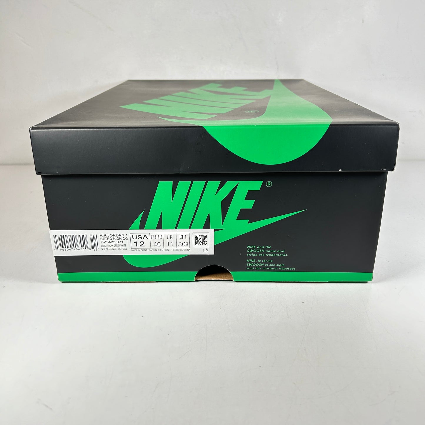 DZ5485 031 Jordan 1 Retro High OG Lucky Green [USED] - 12 M (Used)