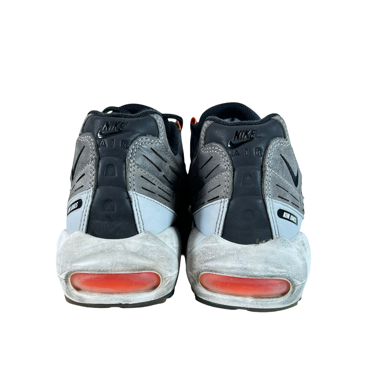 DD1871 001 Nike Air Max 95 Kim Jones Black Total Orange [USED] - 10 M (Used)