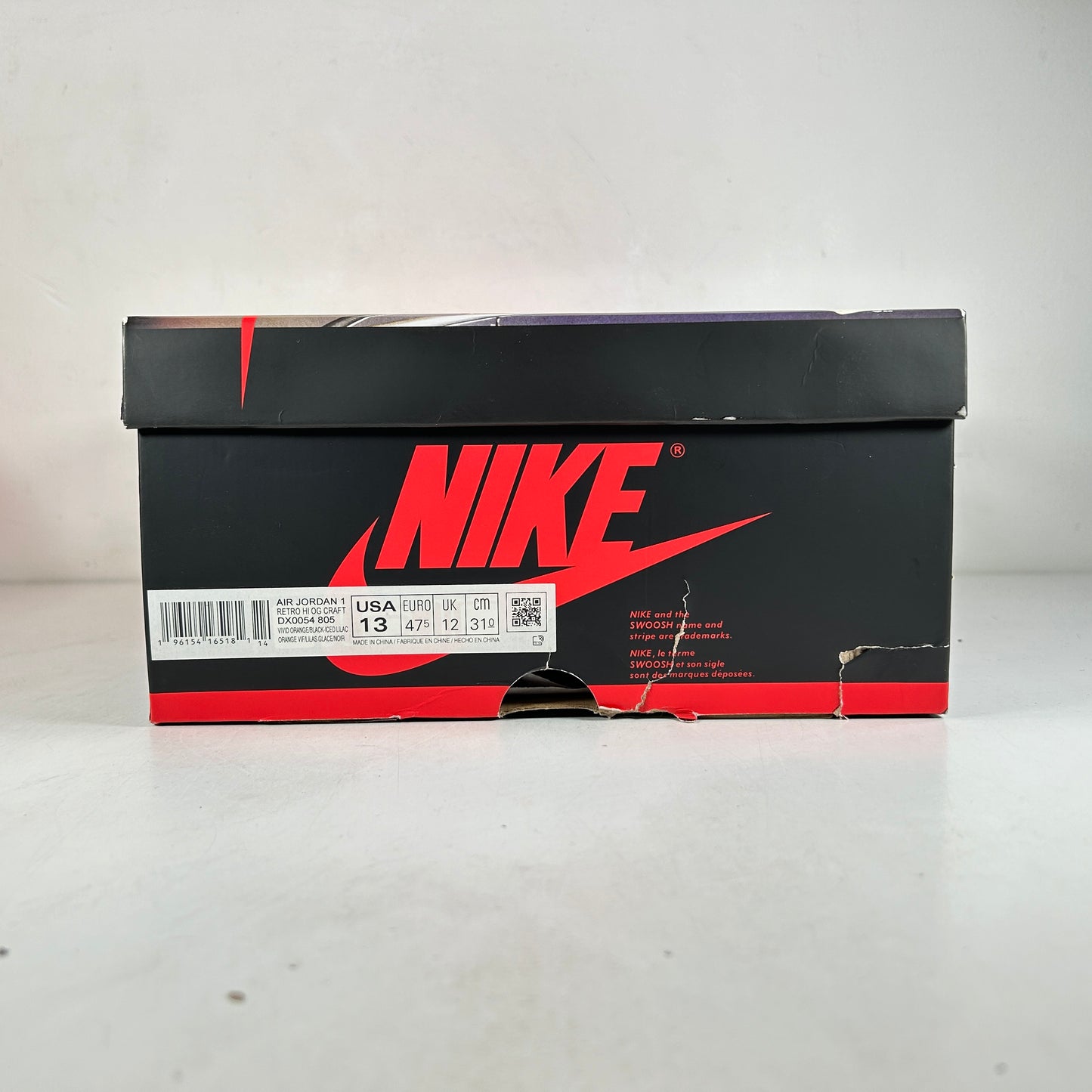 DX0054 805 Jordan 1 Retro High OG Skyline [USED] - 13 M (Used)