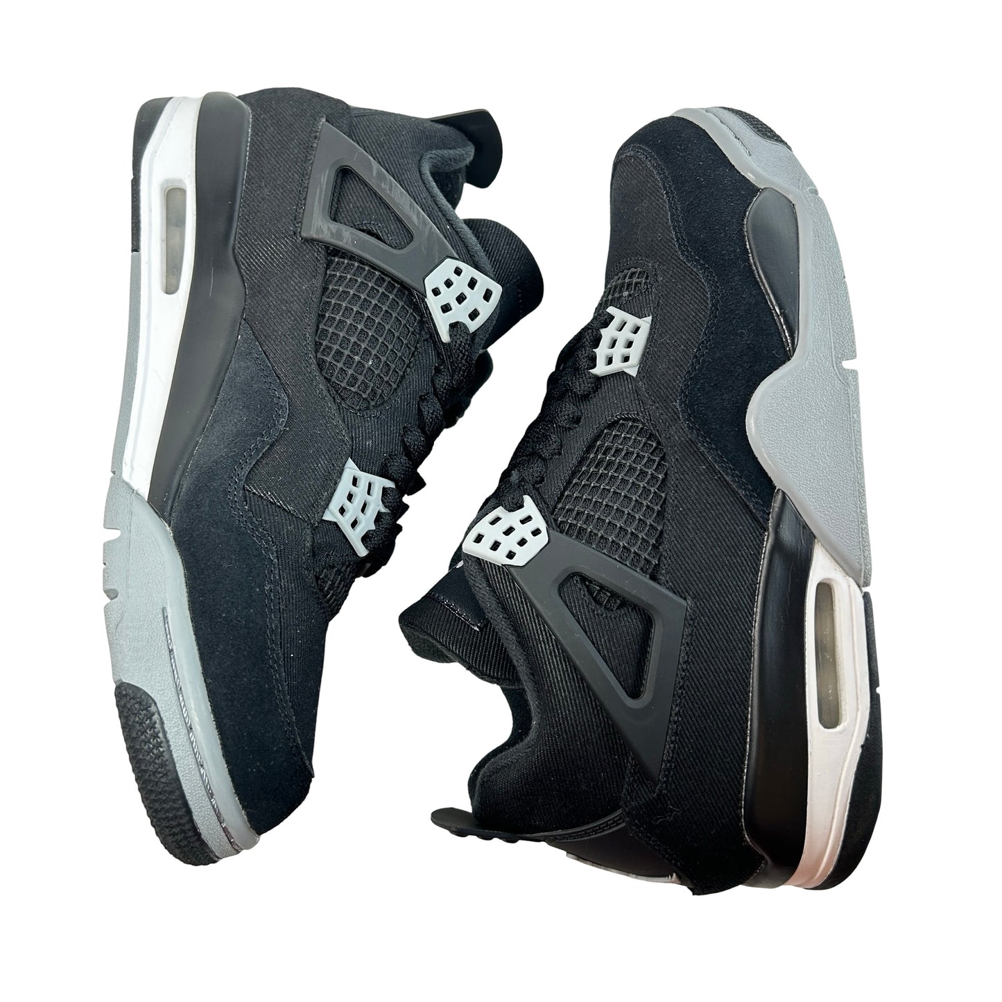 DH7138 006 Jordan 4 Retro SE Black Canvas [USED] - 9.5 M (Used3)