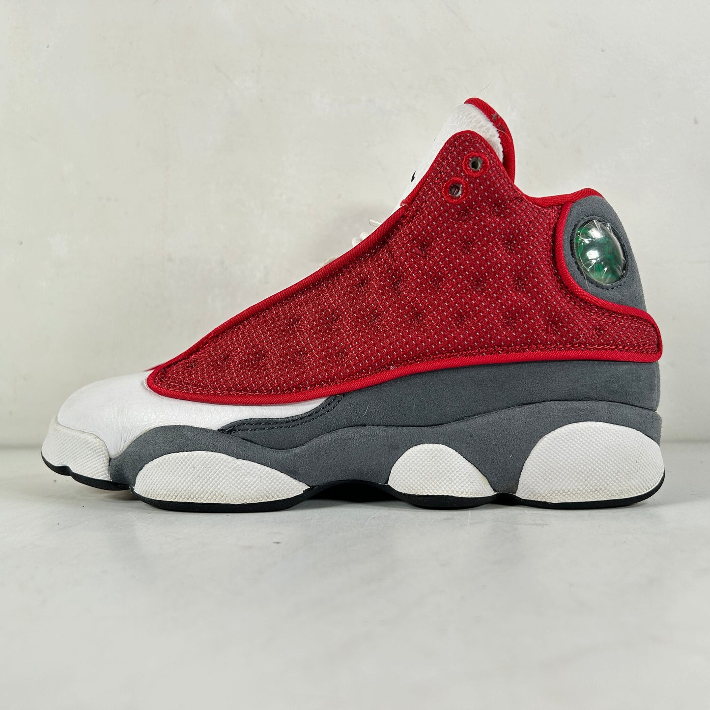 884129 600 Jordan 13 Retro Gym Red Flint Grey (GS) [USED] - 4 Y (Used) (Replace Box)