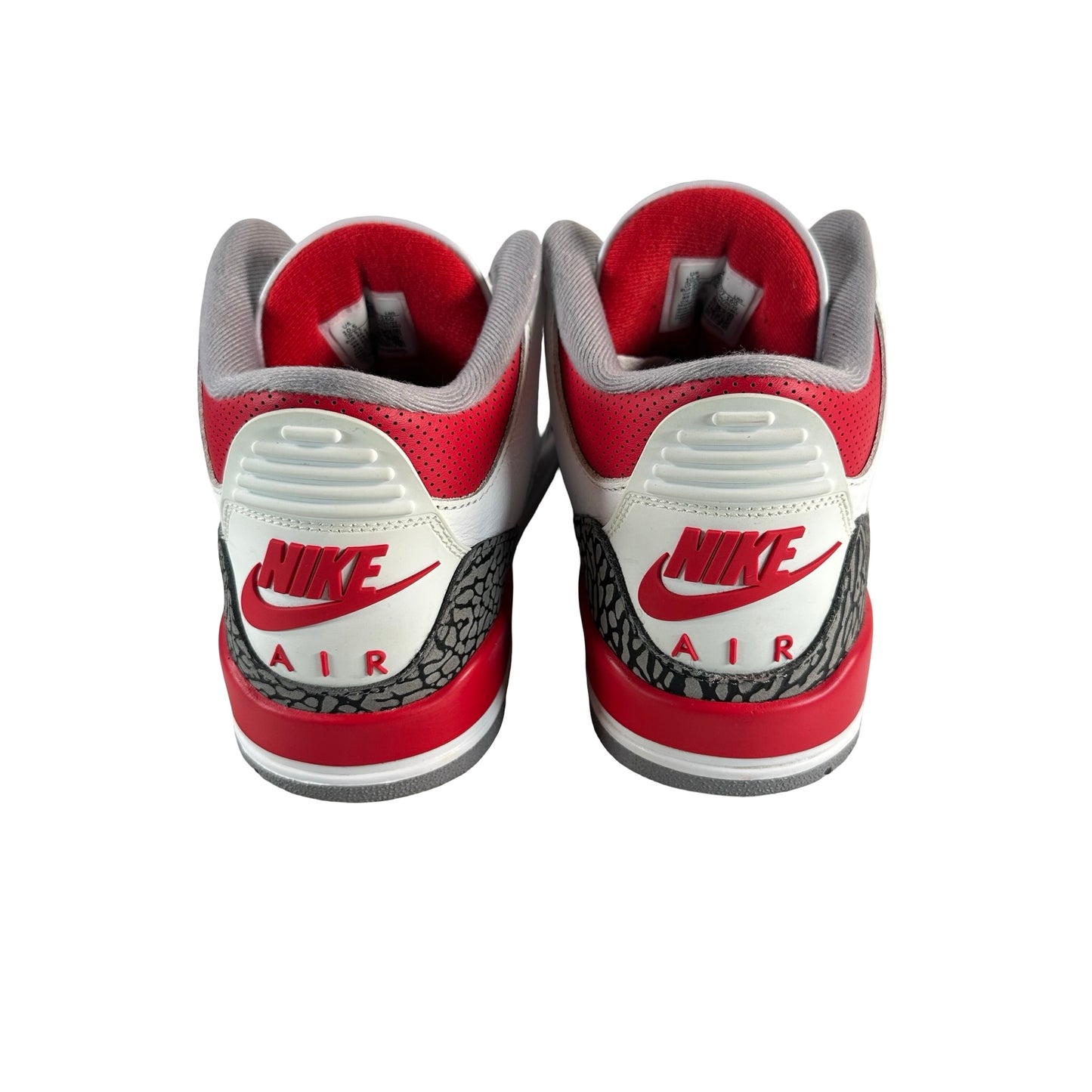 DN3707 160 Jordan 3 Retro Fire Red (2022) [USED] - 10.5 M (Used9)