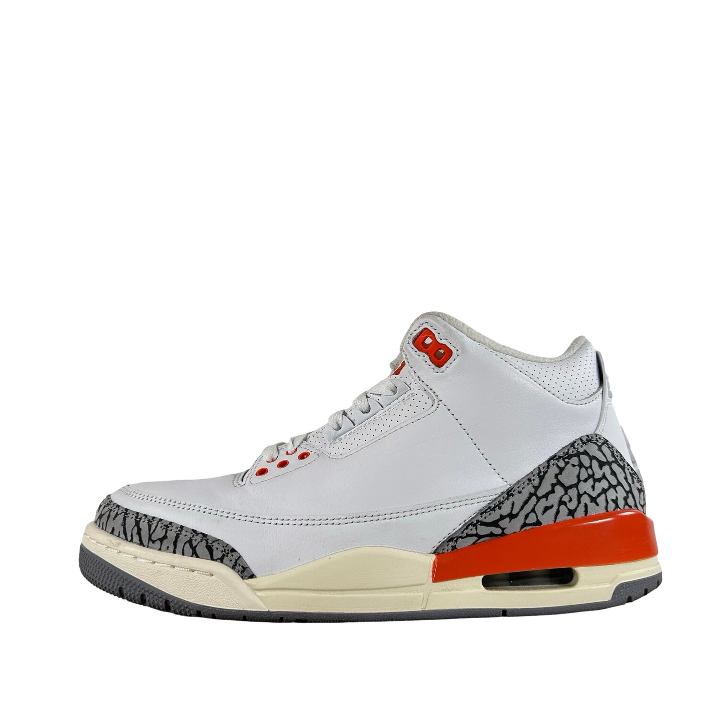 CK9246 121 Jordan 3 Retro Georgia Peach (Women's) [USED] - 9.5 W (Used)