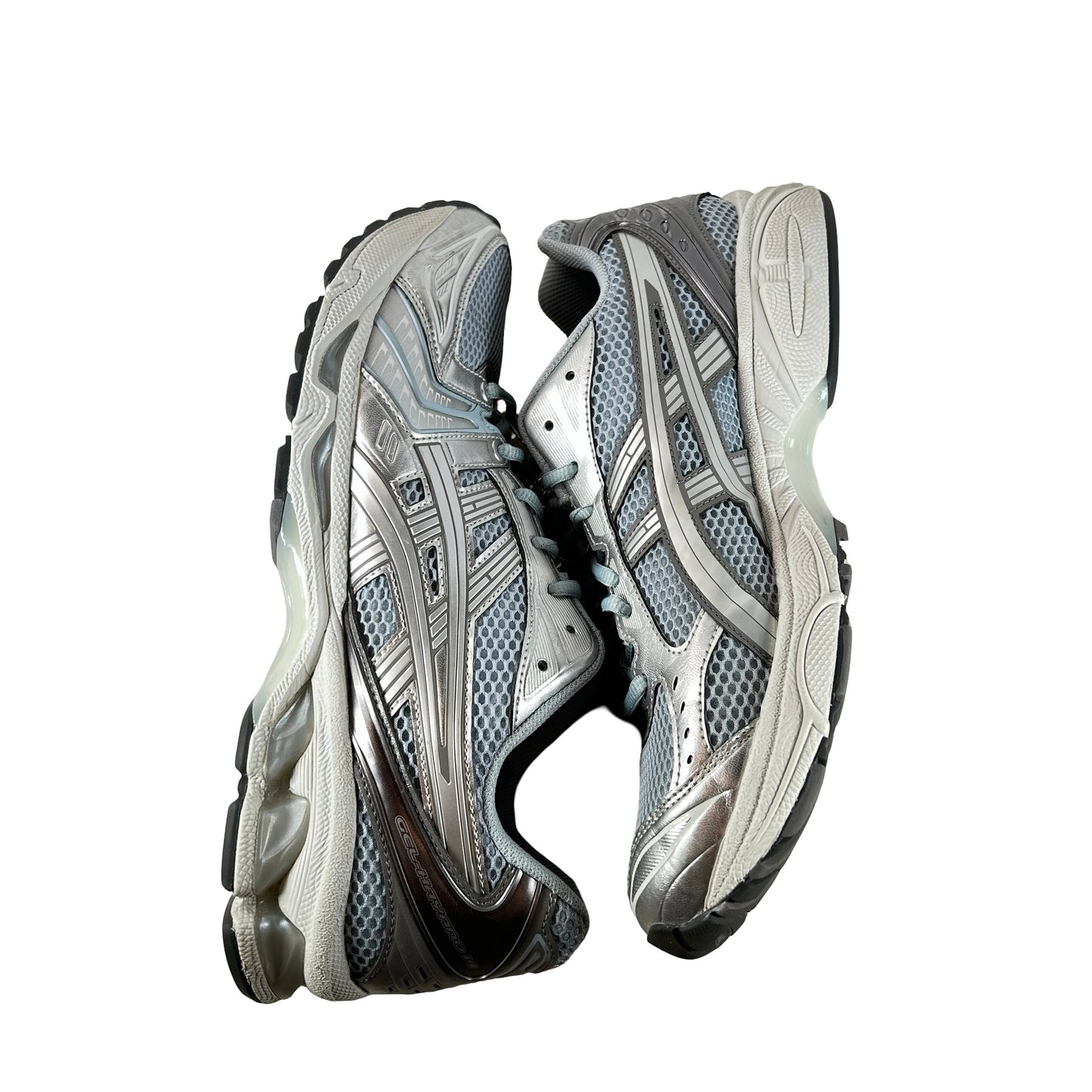 1202A537 401 ASICS Gel-Kayano 14 Dolphin Grey Pure Silver [USED] - 11 M (Used) (No Box)