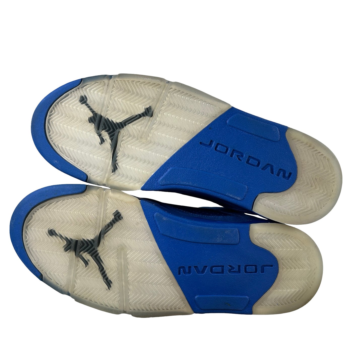 136027 401 Jordan 5 Retro Blue Suede [USED] - 12 M (Used)