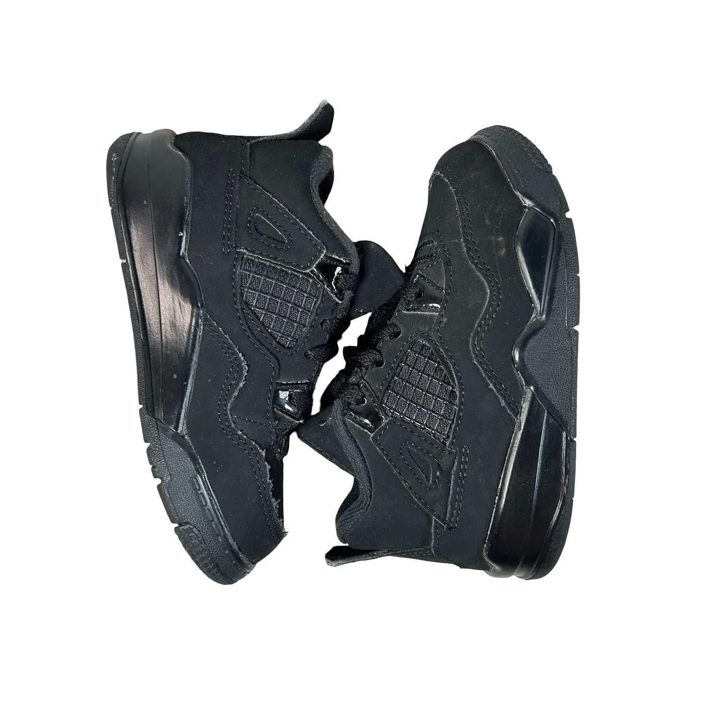 BQ7670 010 Jordan 4 Retro Black Cat (2020) (TD) [USED] - 8 C (Used) (No Box)