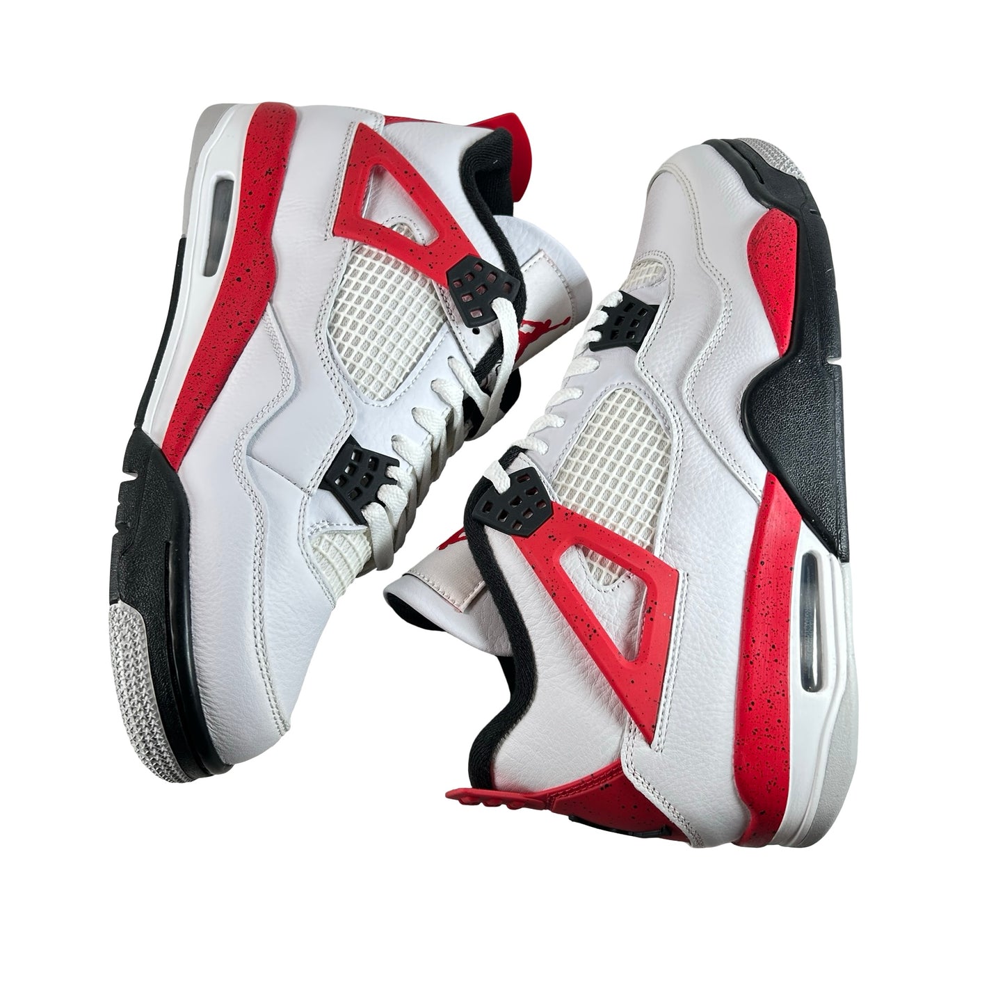 DH6927 161 Jordan 4 Retro Red Cement - 10 M (Yellowing4)