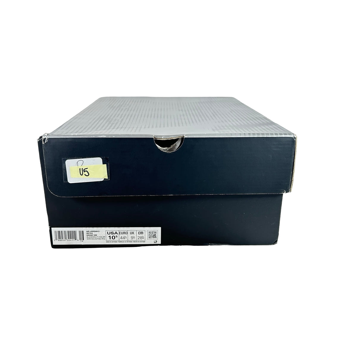 DD0587 008 Jordan 5 Retro Black University Blue (2026) [USED] - 10.5 M (Used5)