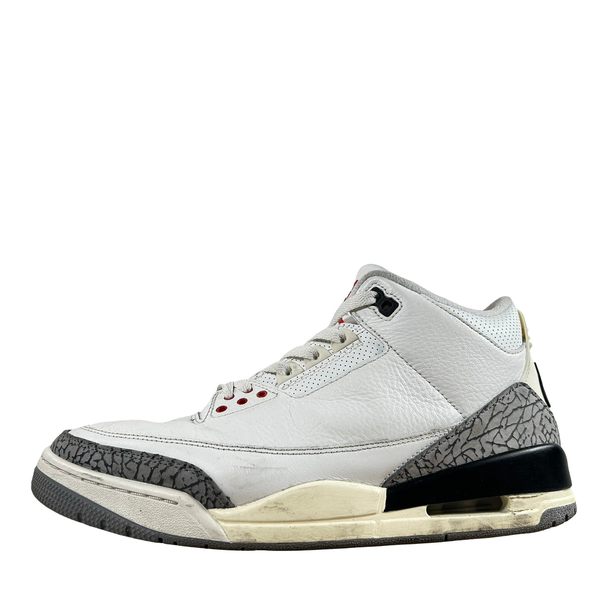 DN3707 100 Jordan 3 Retro White Cement Reimagined [USED] - 10.5 M (Used4) (No Box4)