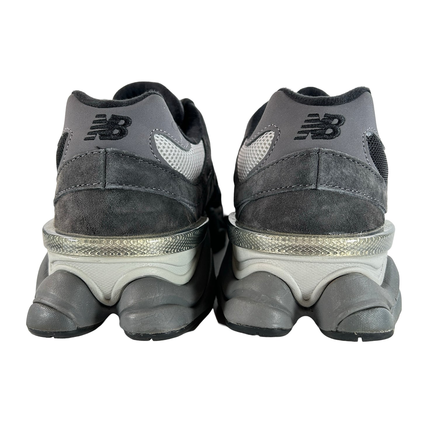 U9060BLK New Balance 9060 Black Castlerock Grey [USED] - 13 M (Used)