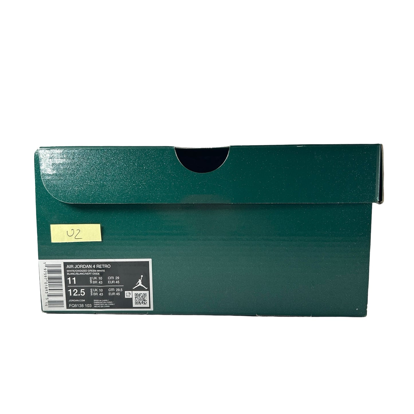 FQ8138 103 Jordan 4 Retro Oxidized Green [USED] - 11 M (Used2)