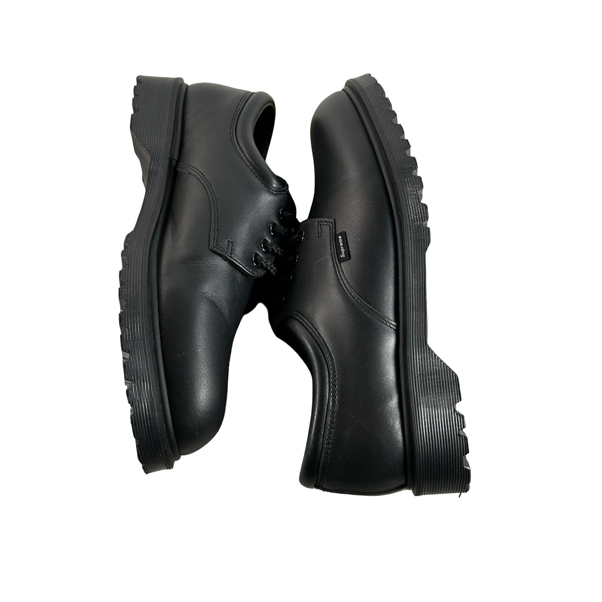 43010001 Dr. Martens Postal Supreme 4-Eye Shoe Supreme Black [USED] - 9 M (Used)