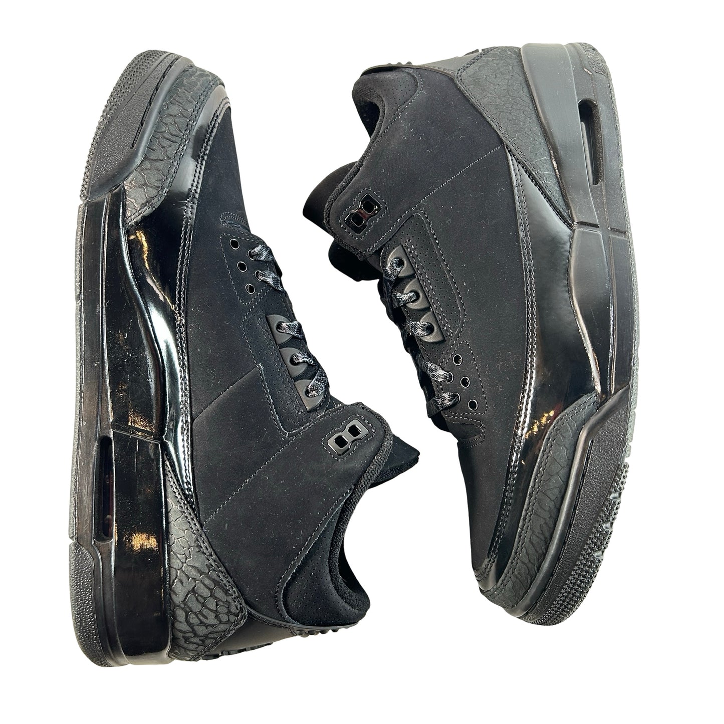 CT8532 001 Jordan 3 Retro Black Cat (2025) [USED] - 10.5 M (Used)