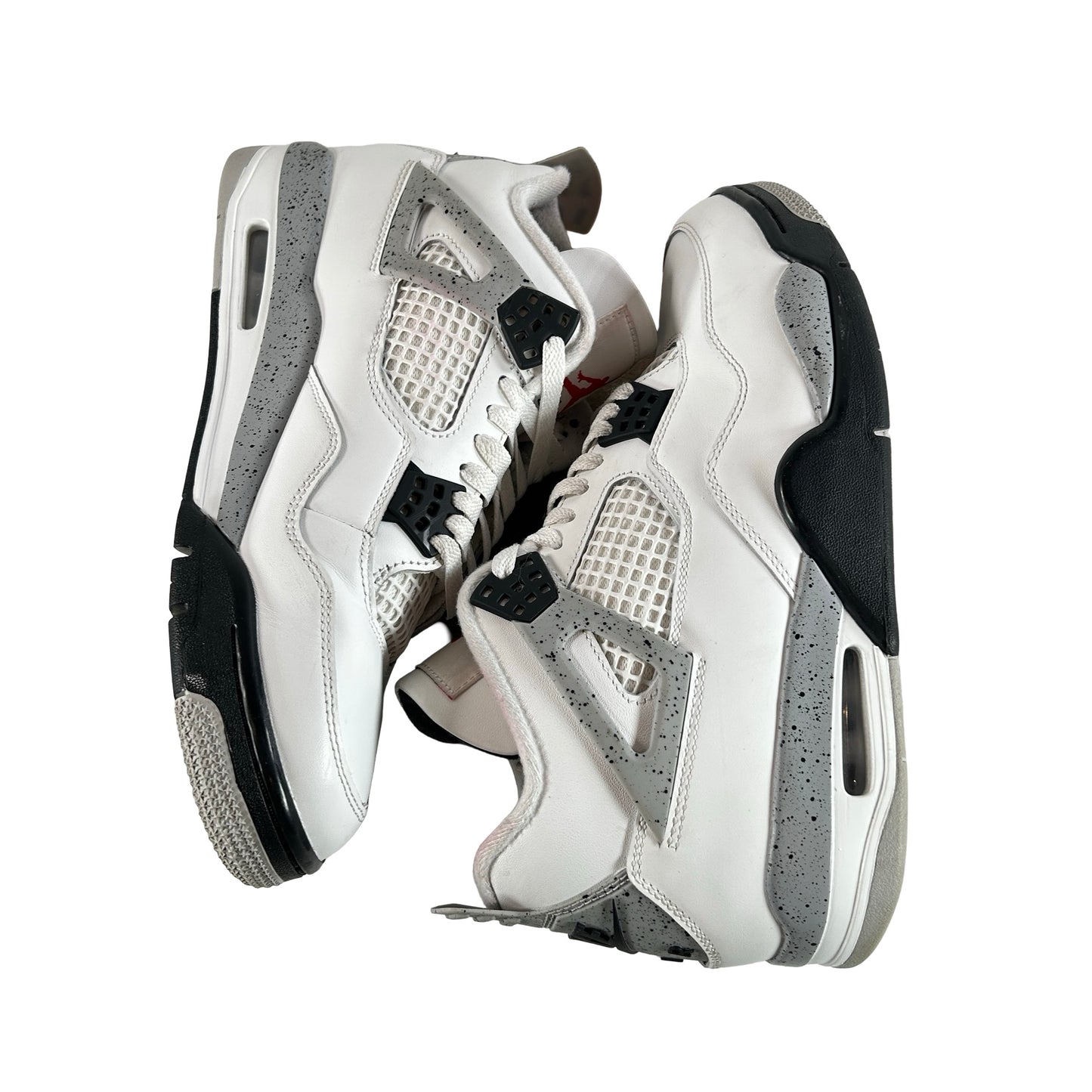 FV5029 100 Jordan 4 Retro White Cement (2025) [USED] - 9.5 M (Used14)