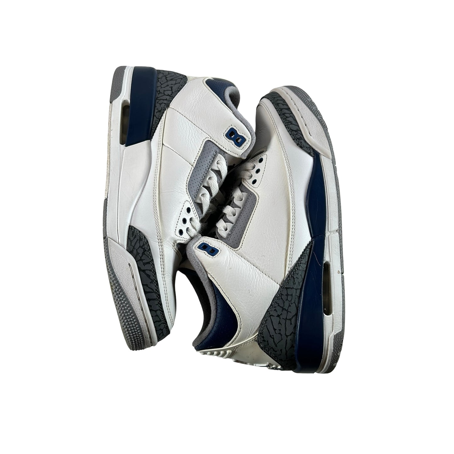CT8532 140 Jordan 3 Retro Midnight Navy [USED] - 9 M (Used)
