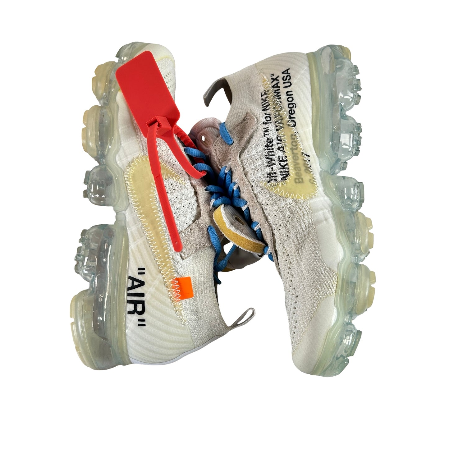 AA3831 100 Vapormax Off-White White [USED] - 6 M (Used)