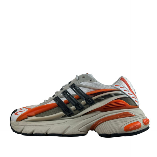 JP9261 adidas Adistar Jellyfish Pharrell Williams Focus Olive Orange [USED] - 9 M (Sample) (Used) (No Box)