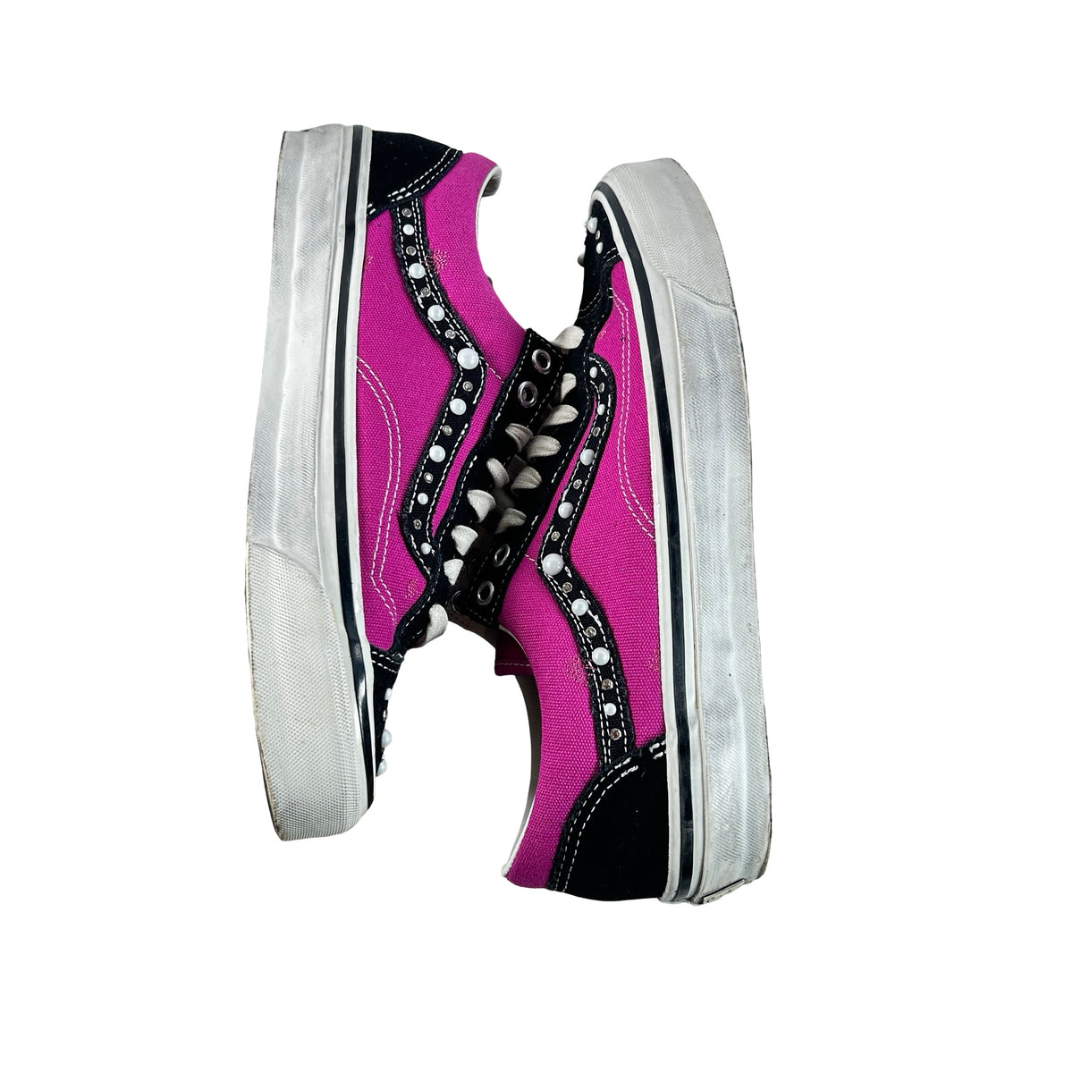 VN000E8VHLE Vans OTW Old Skool 36 Pearlized Pack Pink Black [USED] - 8.5 M (Used) (Replace box)