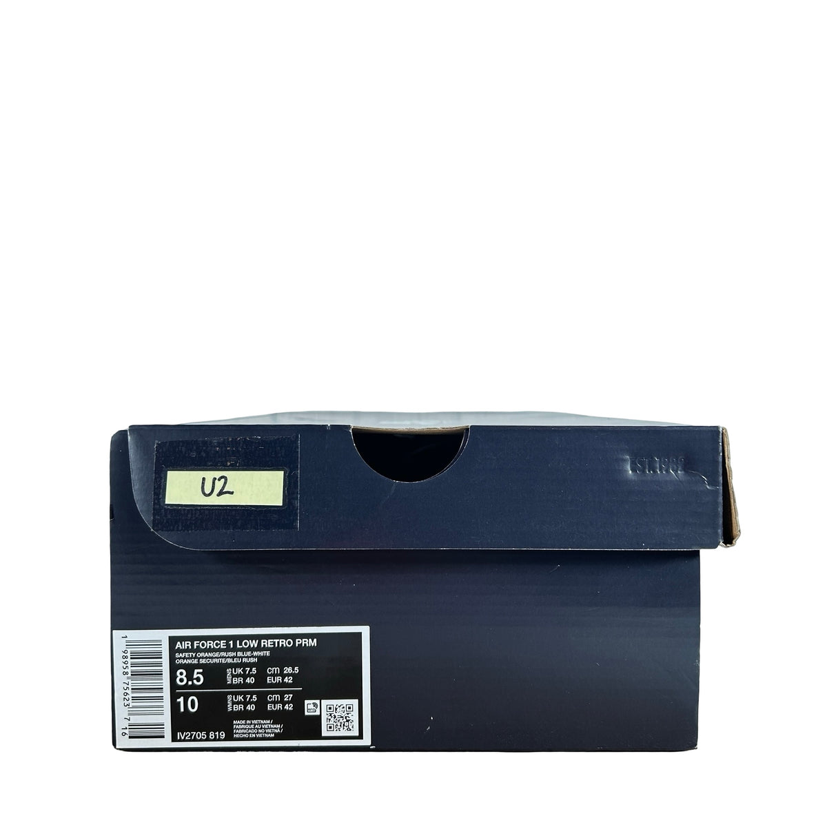 IV2705 819 Nike Air Force 1 Low Retro Premium NYC Knicks [USED] - 8.5 M (Used2)