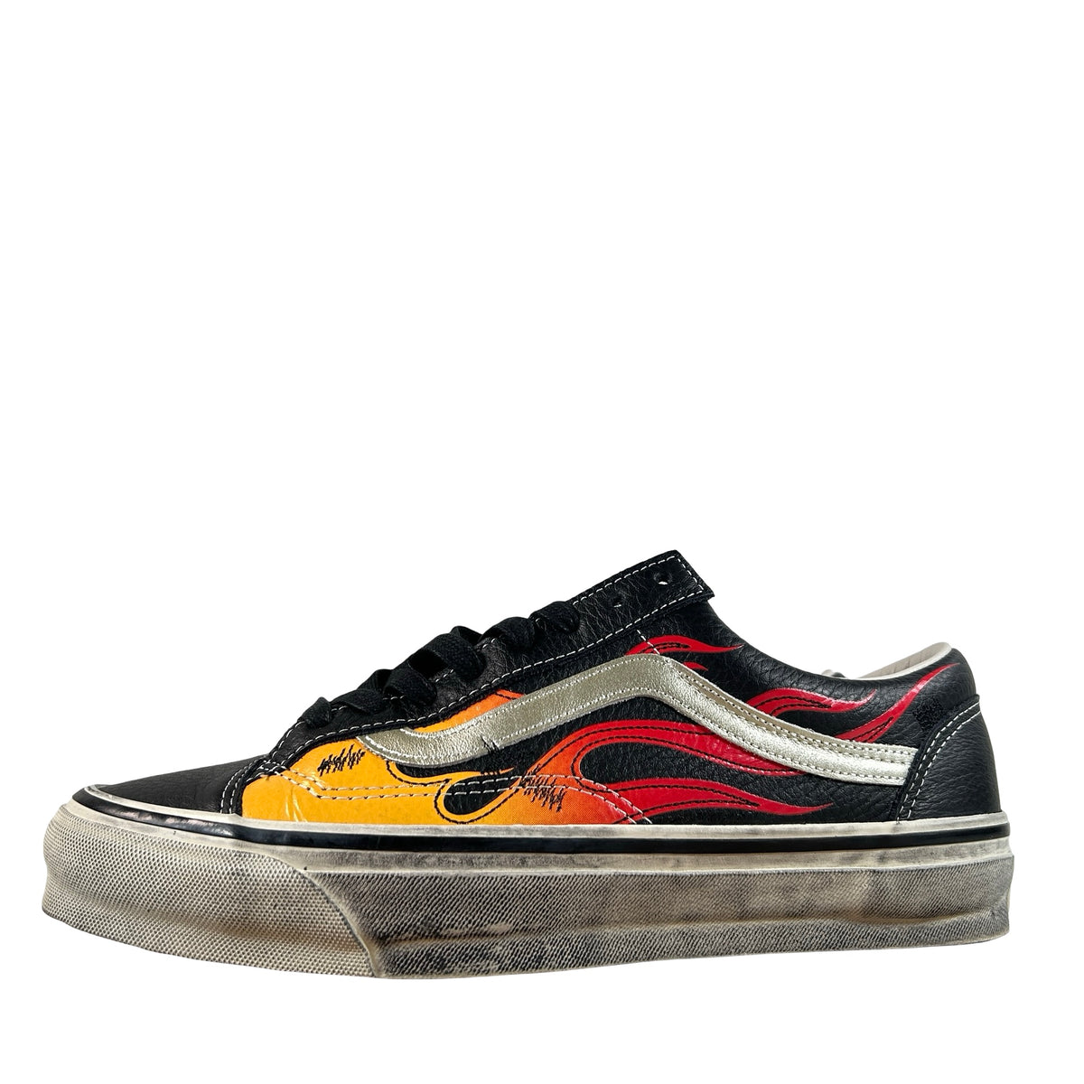 VN000D9RCJK Vans LX Old Skool Archive Flame Black [USED] - 9 M (Used)
